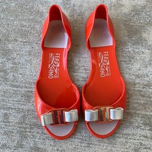 salvatore ferragamo jelly sandals